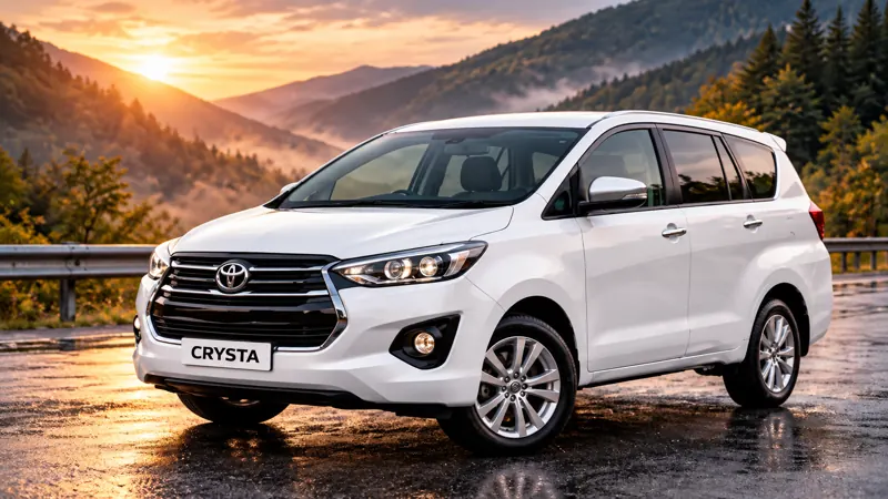 Innova Crysta on rent in Bengaluru